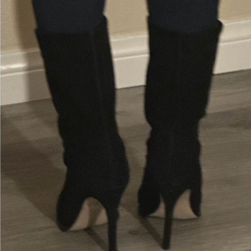 BCBGeneration Black Stiletto Heeled Boots
